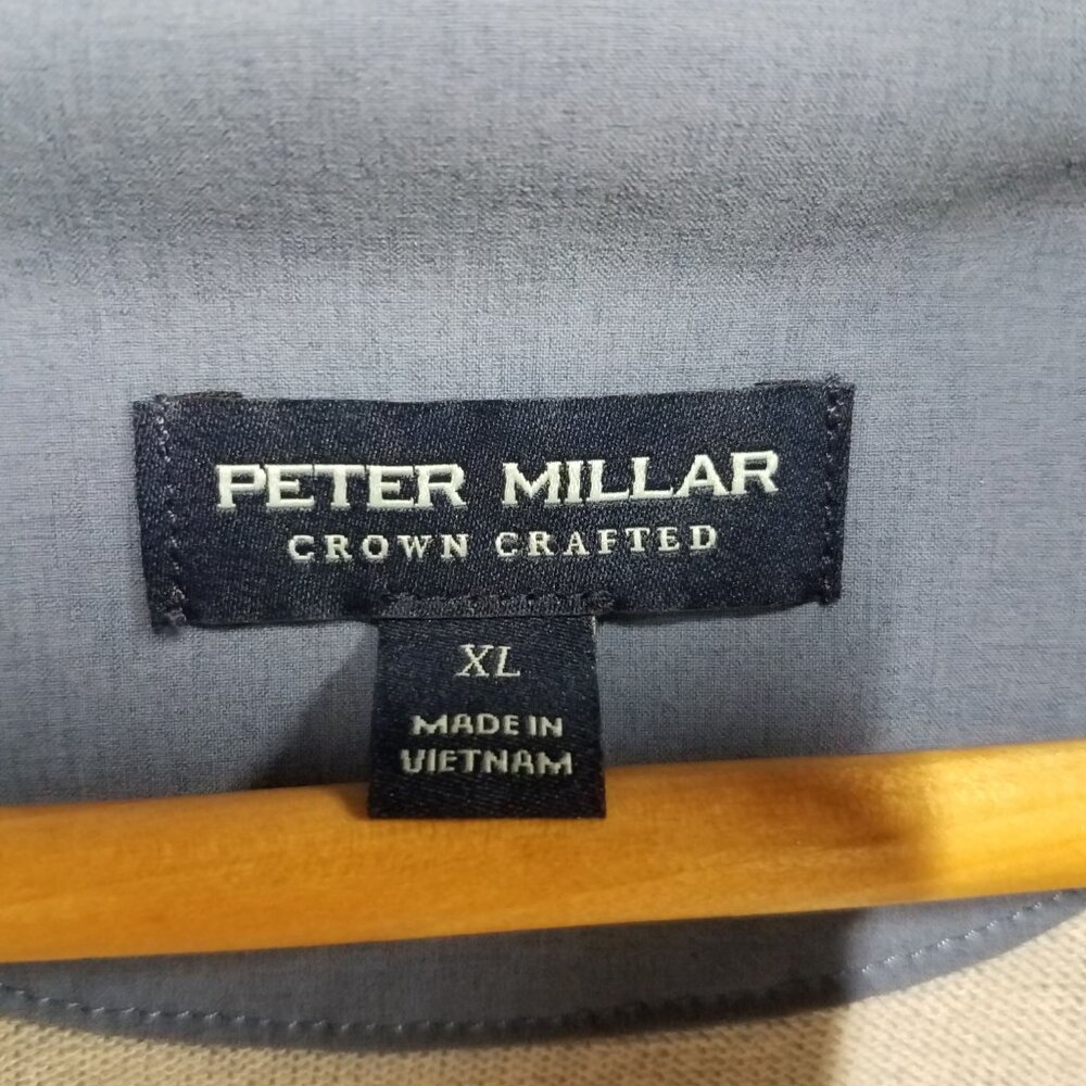 Peter Millar Solstice Hybrid Pale Blue Gray Cardigan Jacket Mens XL MS24XK66 - Picture 9 of 11